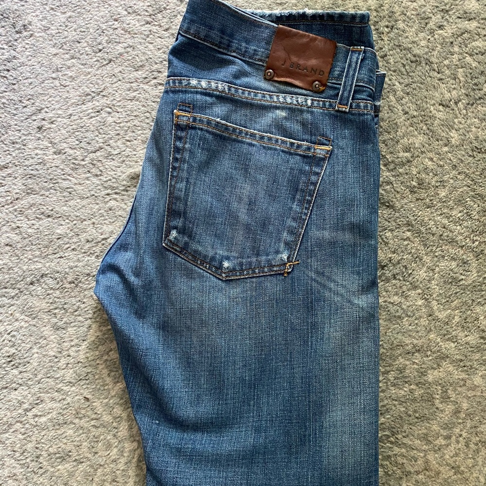 Altered J Brand Distressed Jeans
